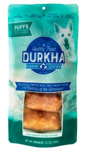 Durkha Dog Chew Packaged Puffs