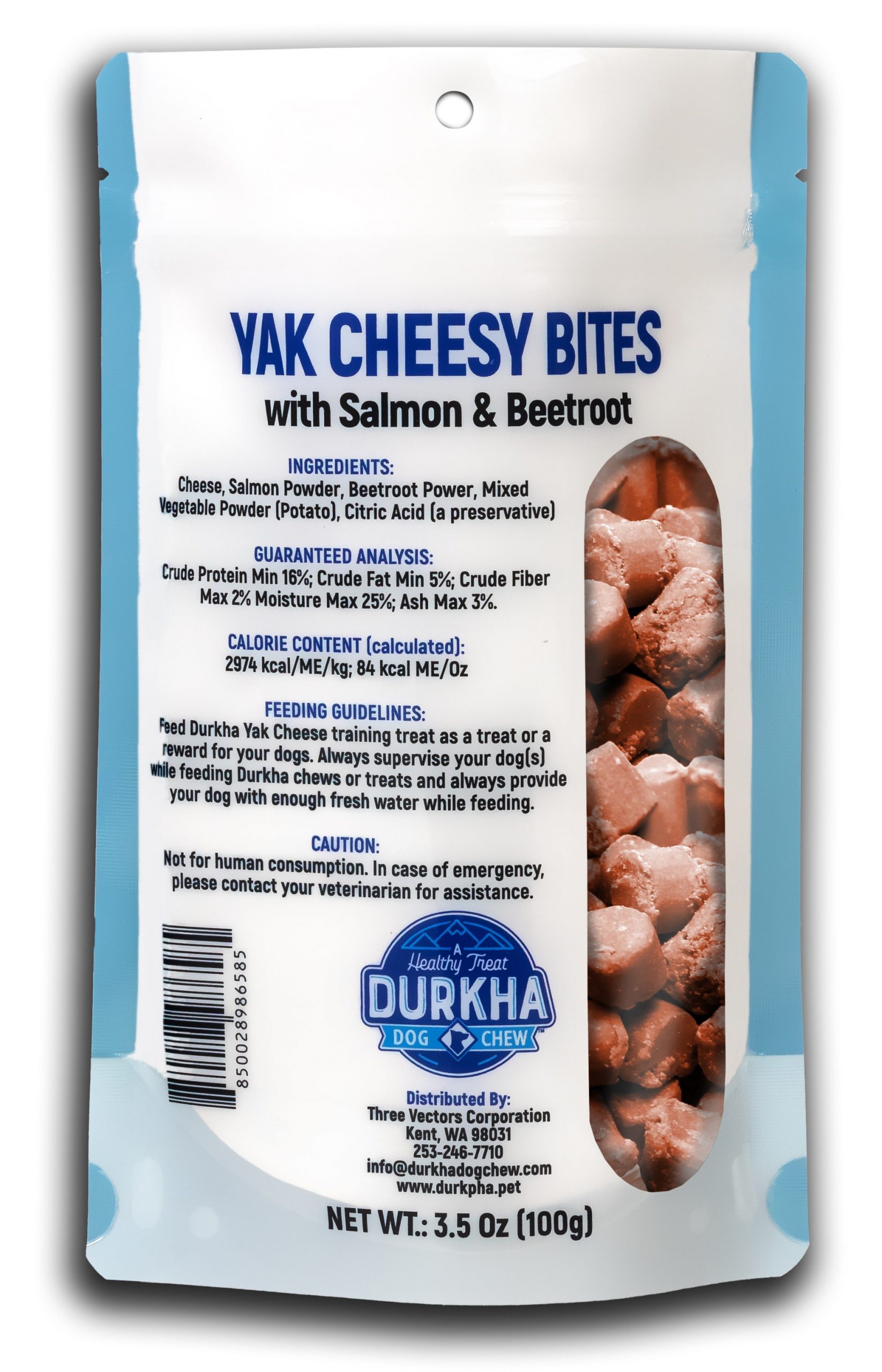 Yak Cheesy Bites with Salmon and Beetroot