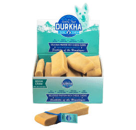 Durkha Cheese Chews  -	Plain & Flavored