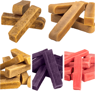 Flavored Yak Cheese Chews