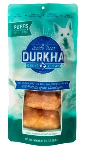 Durkha Dog Chew Packaged Puffs