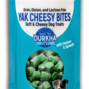 Yak Cheesy Bites with Venison and Spinach