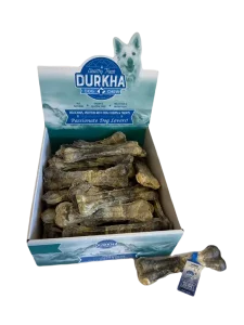 Yak Cheesy Cod Bone 7″ – with Durkha Cheese – PDQ