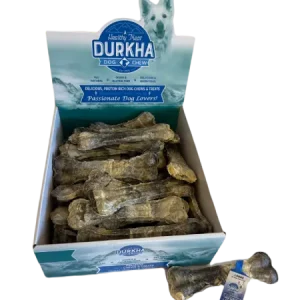 Yak Cheesy Cod Bone 7" - with Durkha Cheese - PDQ