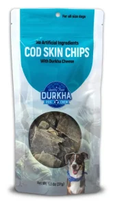 Cod Skin Chips with Yak Cheese