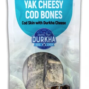 Yak Cheesy Cod Bones 5” with Yak Cheese